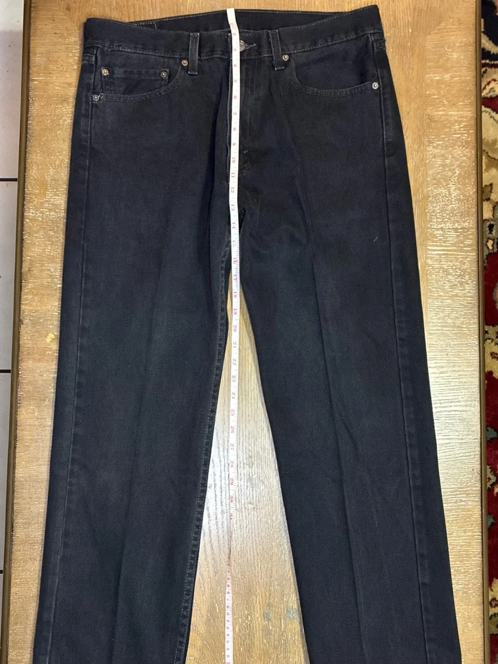 Levi's Black Straight Men's Jeans